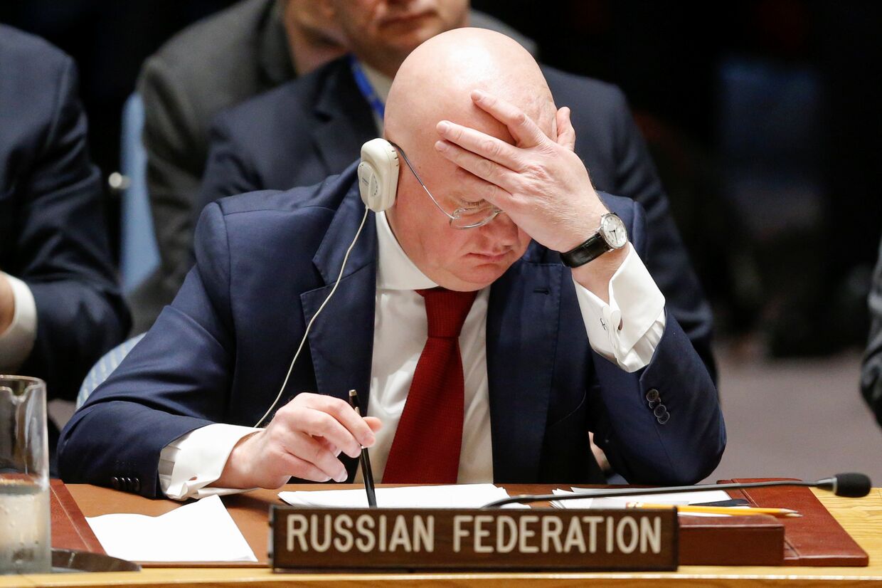 Посол России в ООН Василий Небензя