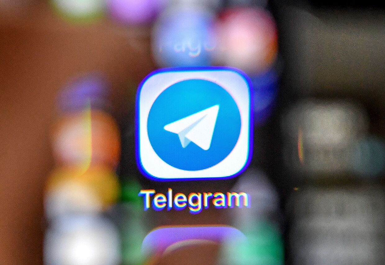 Иконка месседжера «Телеграм»