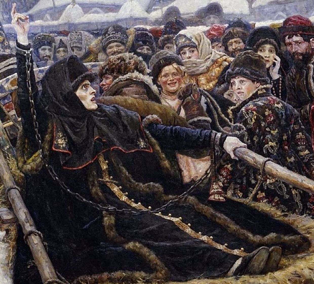 Картина Боярыня Морозова художника В.И. Сурикова