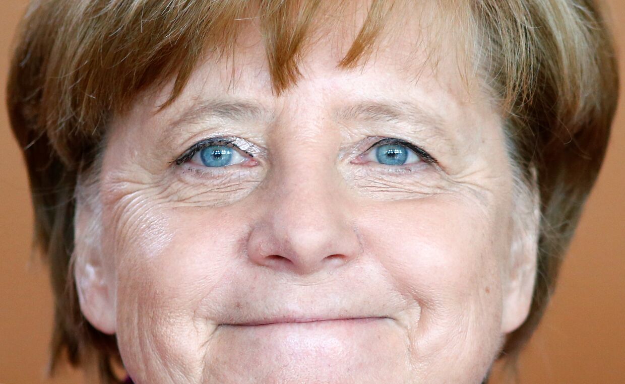 Ангела Меркель на заседании кабинета министров в Берлине