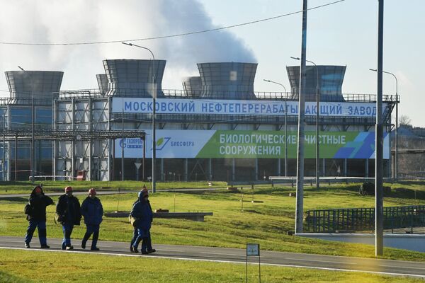 Очистные сооружения Биосфера Московского НПЗ Очистные сооружения Биосфера Московского НПЗ