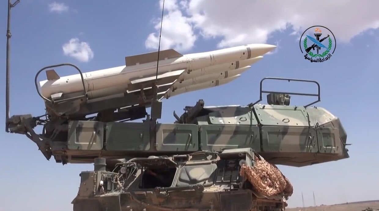 Российские системы ПВО на страже неба Сирии