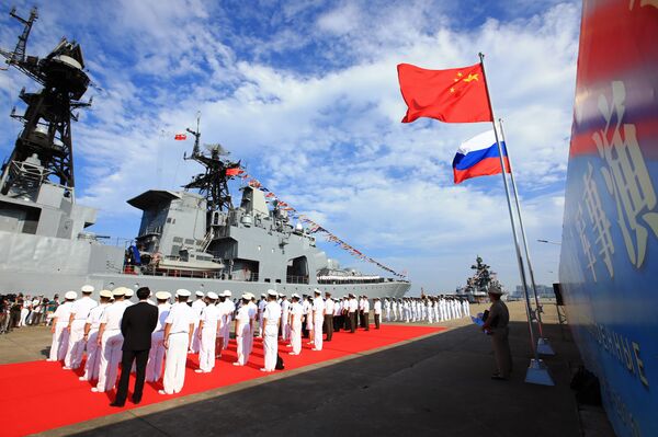 Российско-китайские учения Морское взаимодействие-2016 Российско-китайские учения Морское взаимодействие-2016