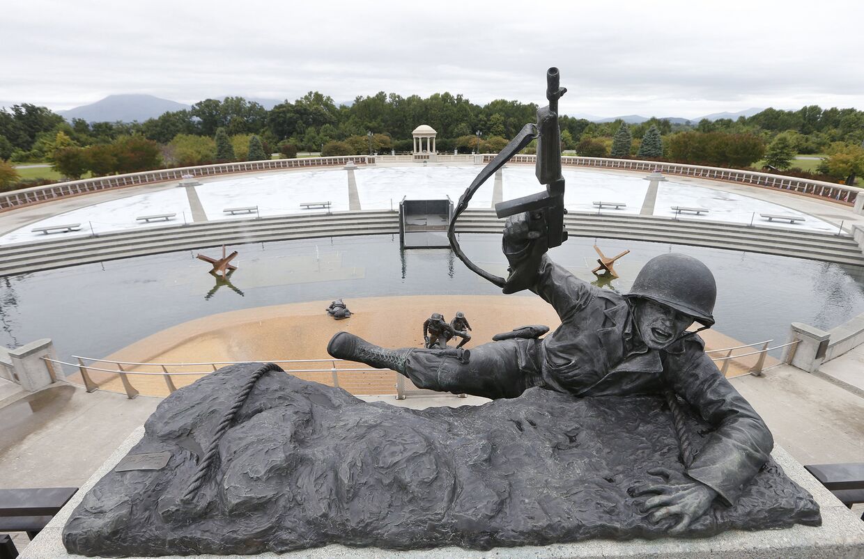 Национальный мемориала в память о высадке в Нормандии в Бедфорде, штат Вирджиния