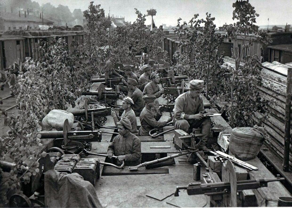 Бронепоезд «Орлик». Пензенская группировка чехословаков, 1918