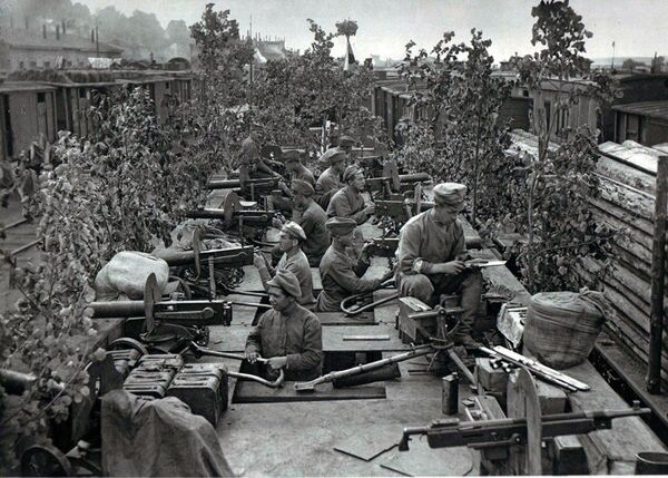 Бронепоезд «Орлик». Пензенская группировка чехословаков, 1918 Бронепоезд «Орлик». Пензенская группировка чехословаков, 1918
