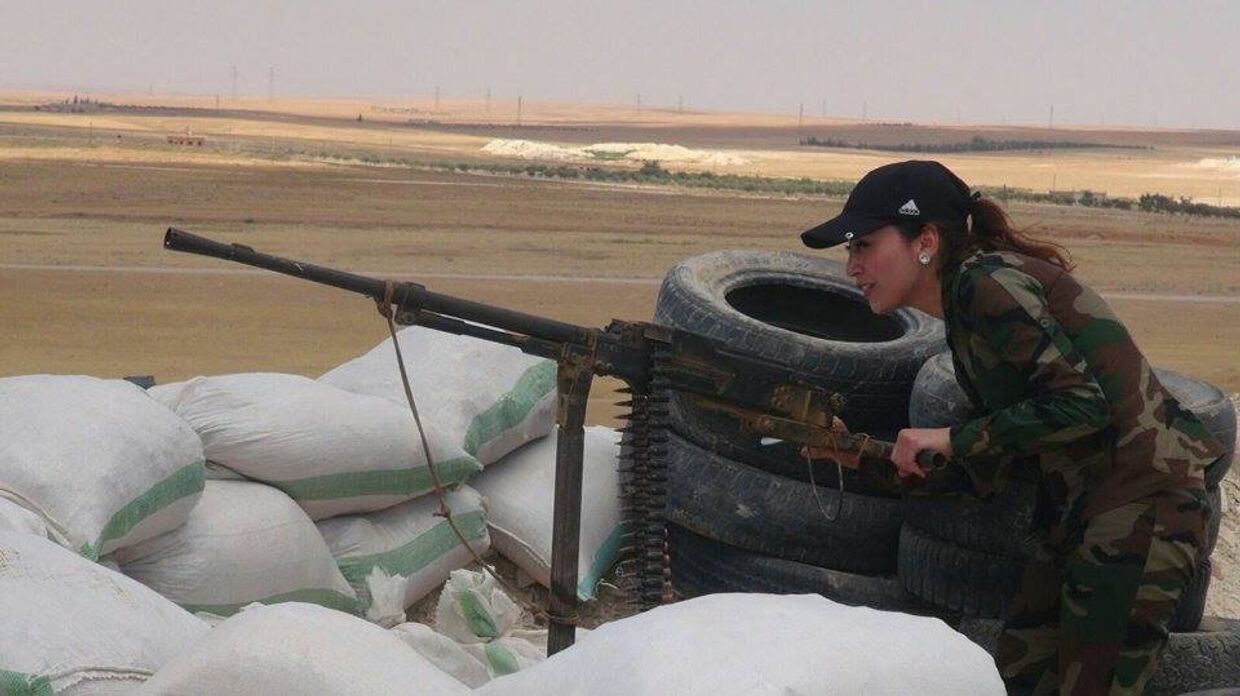Женщины в сирийской армии