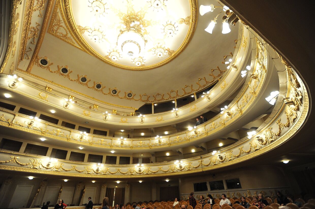 Зрительный зал Екатеринбургского театра оперы и балета