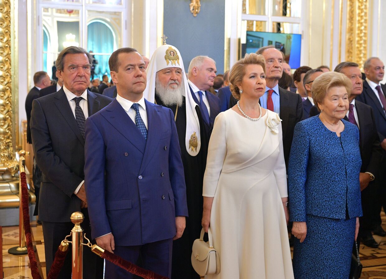 Дмитрий Медведев инаугурация