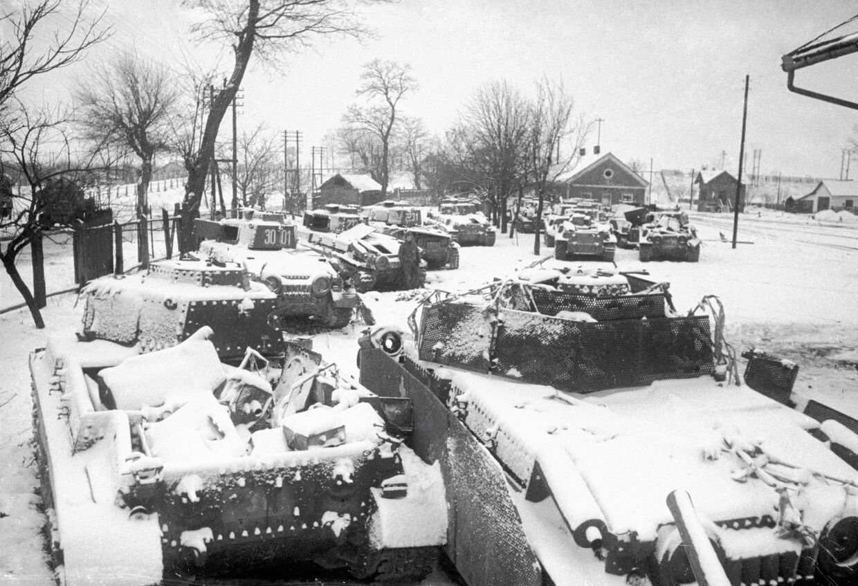 Захваченные гитлеровские танки, Венгрия
