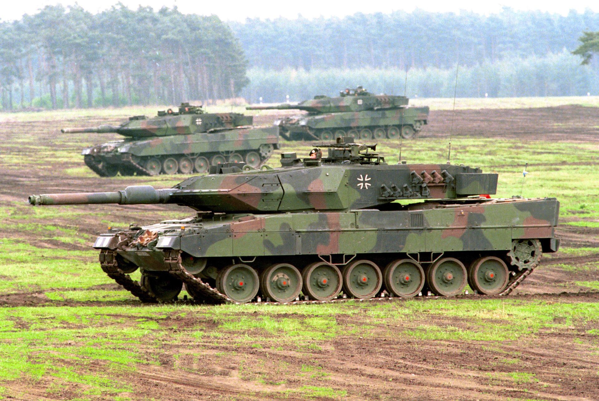 Боевой танк Leopard 2A5 - ИноСМИ, 1920, 09.12.2023