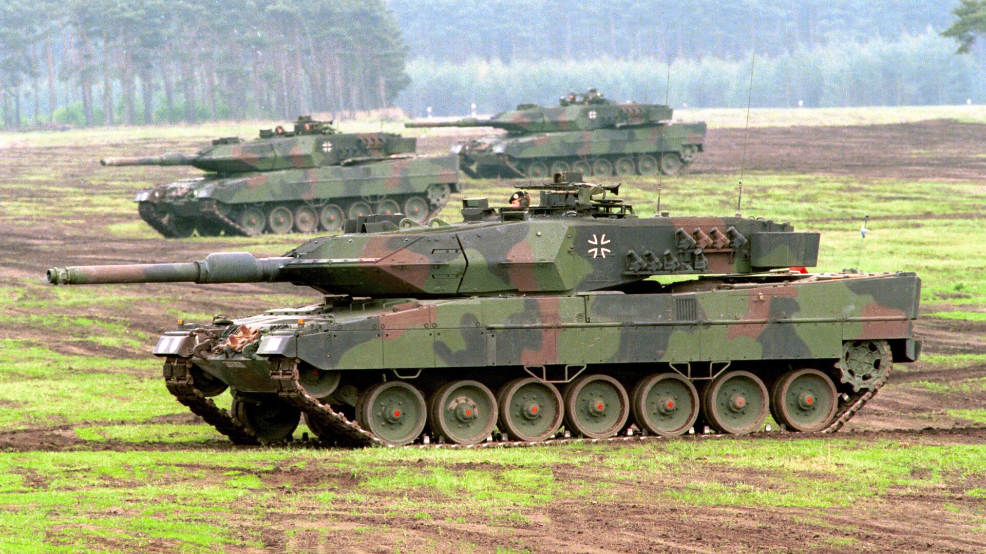 Боевой танк Leopard 2A5 - ИноСМИ, 1920, 13.06.2023