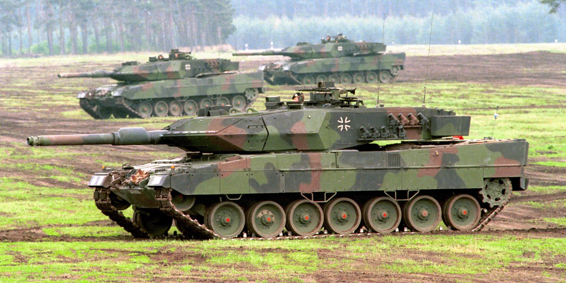 Боевой танк Leopard 2A5 - ИноСМИ, 1920, 25.01.2023