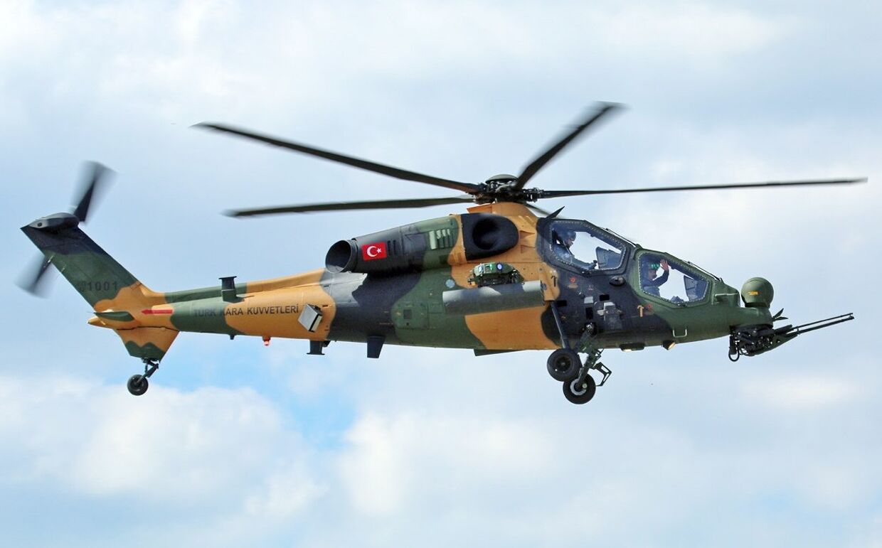 Турецкий ударный вертолет T-129