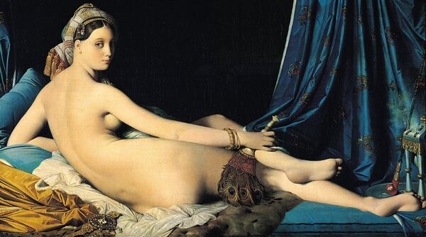 Картина французского художника Жана Огюста Доминика Энгра «Великий Одалиск»