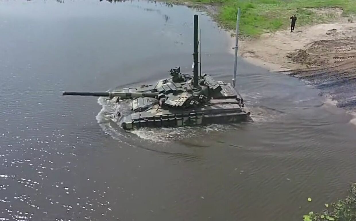 Украинские танки нащупали дно