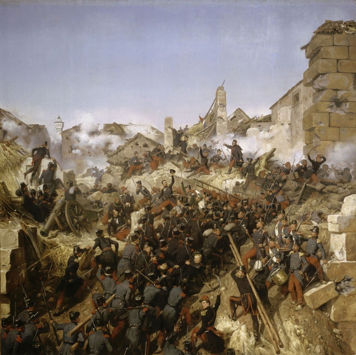 Взятие Константины французскими войсками 13 октября 1837