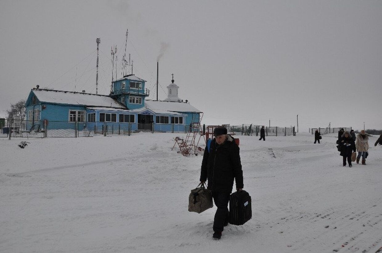 Аэропорт на Соловецких островах
