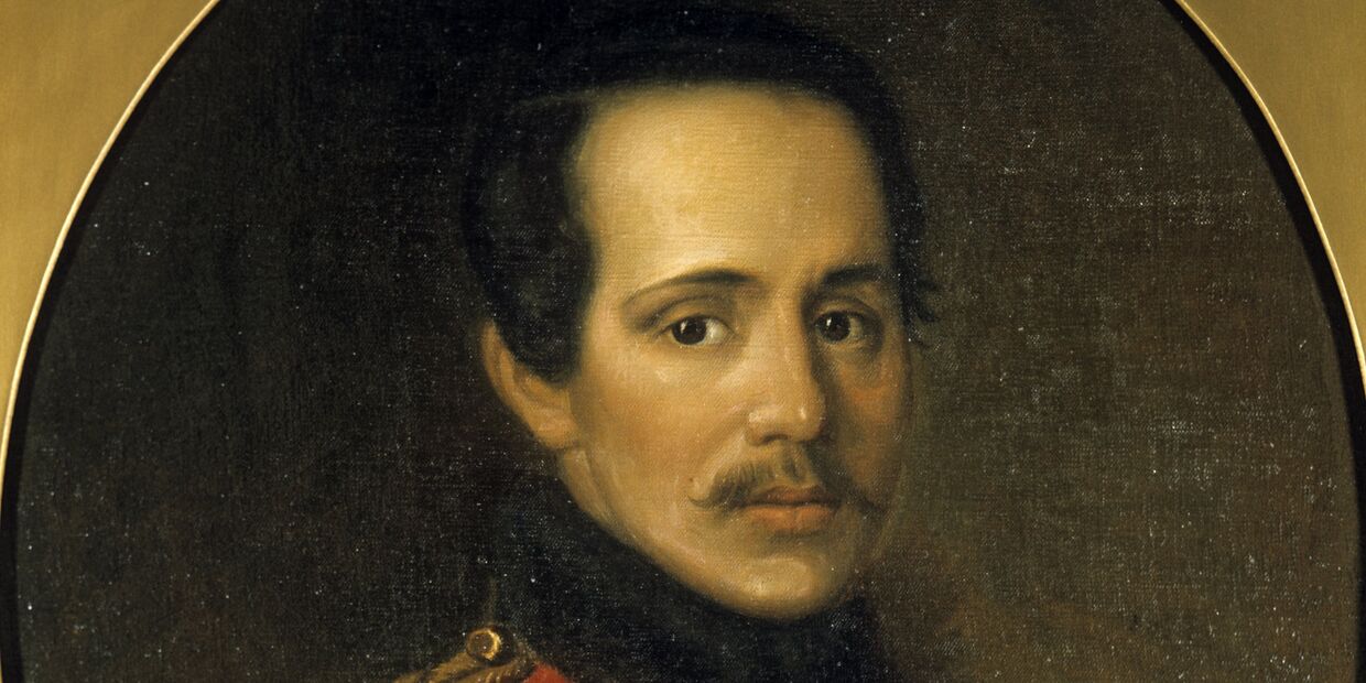 Картина М.Ю. Лермонтов художника К.А. Горбунова