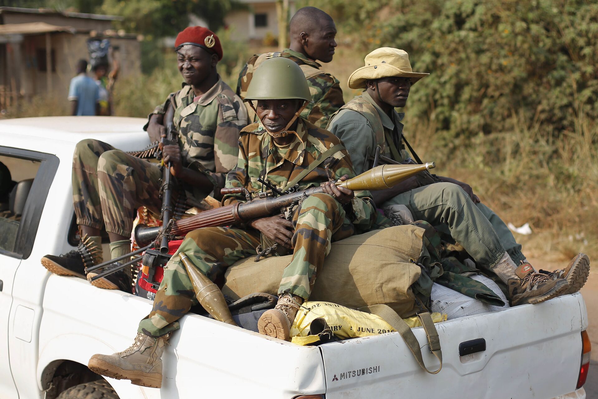 Вооруженные боевики в Центральноафриканской республике - ИноСМИ, 1920, 09.02.2021