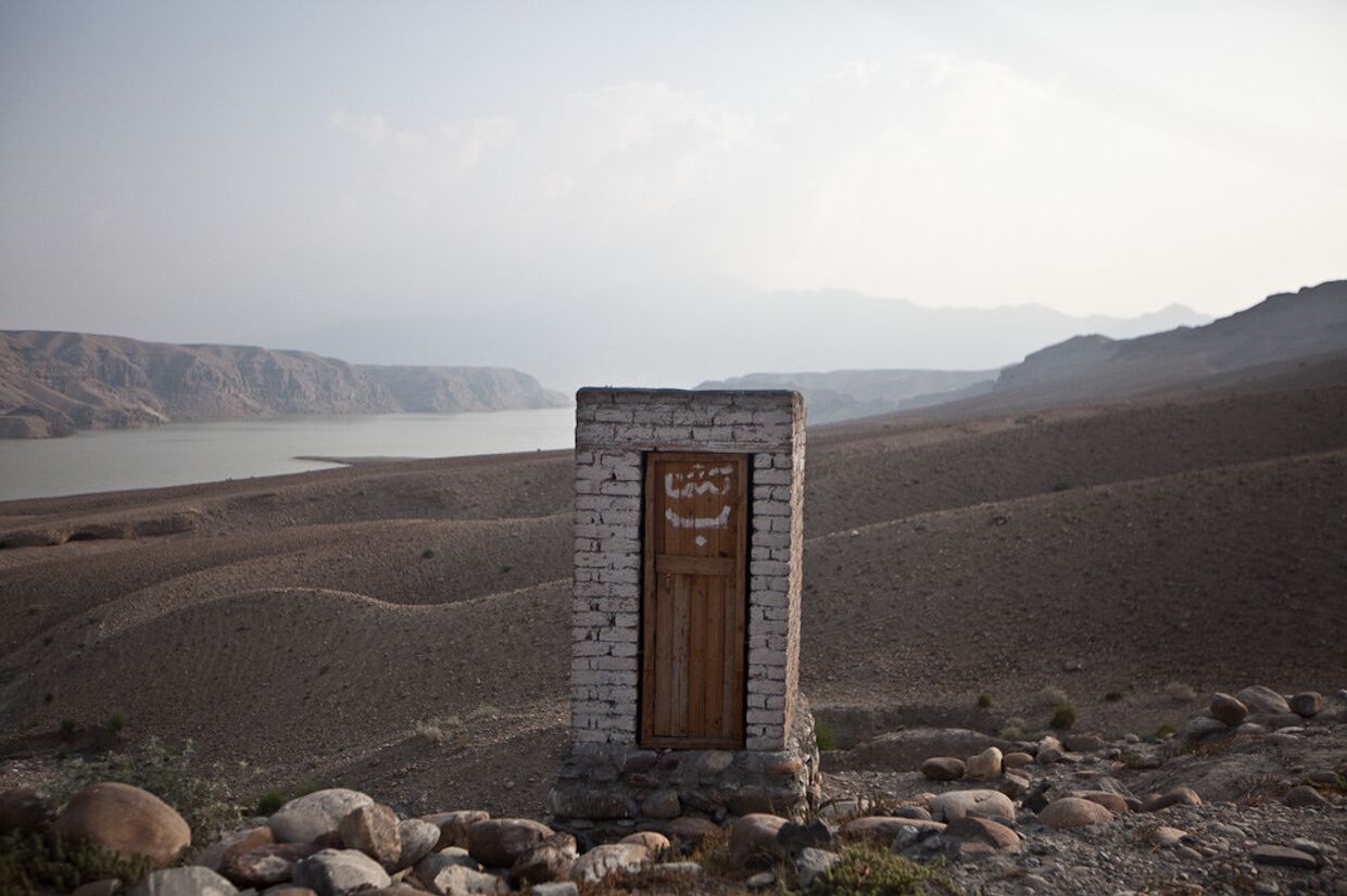 Туалет в провинции Афганистана Дайкунди