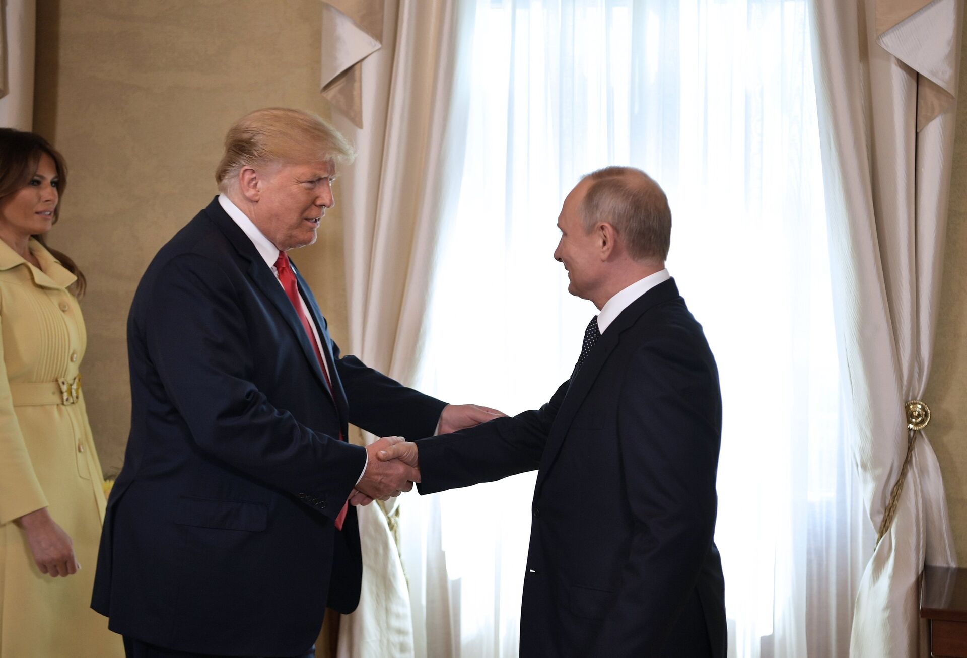 Встреча президента РФ Владимира Путина и президента США Дональда Трампа в Хельсинки. 16 июля 2018 - ИноСМИ, 1920, 27.10.2020