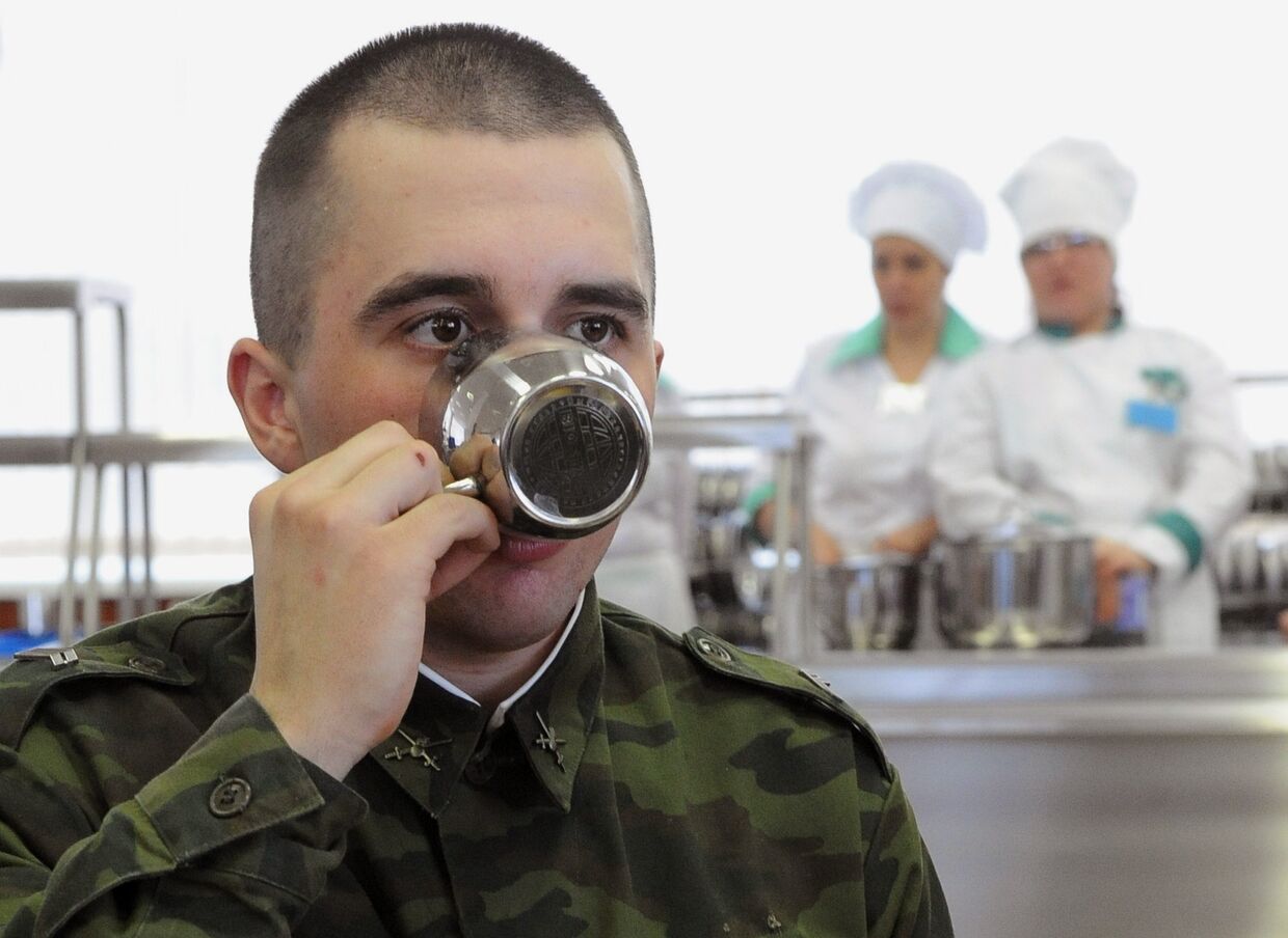 Конкурс поваров Кантемировской танковой бригады