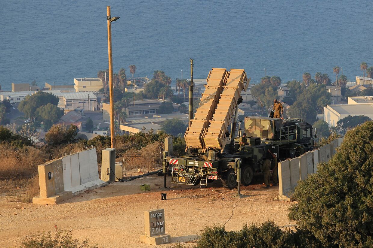 Комплекс ПВО Patriot израильской армии