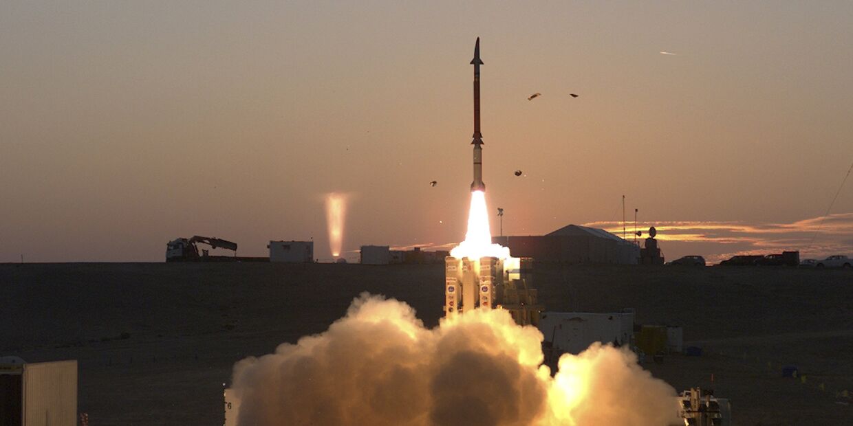 Система многоуровневой противоракетной системы Армии обороны Израиля «Праща Давида»