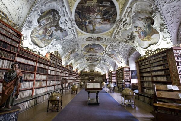 Библиотека Страговского монастыря, Прага
