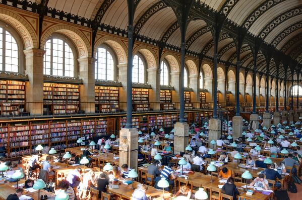 Библиотека Святой Женевьевы в Париже