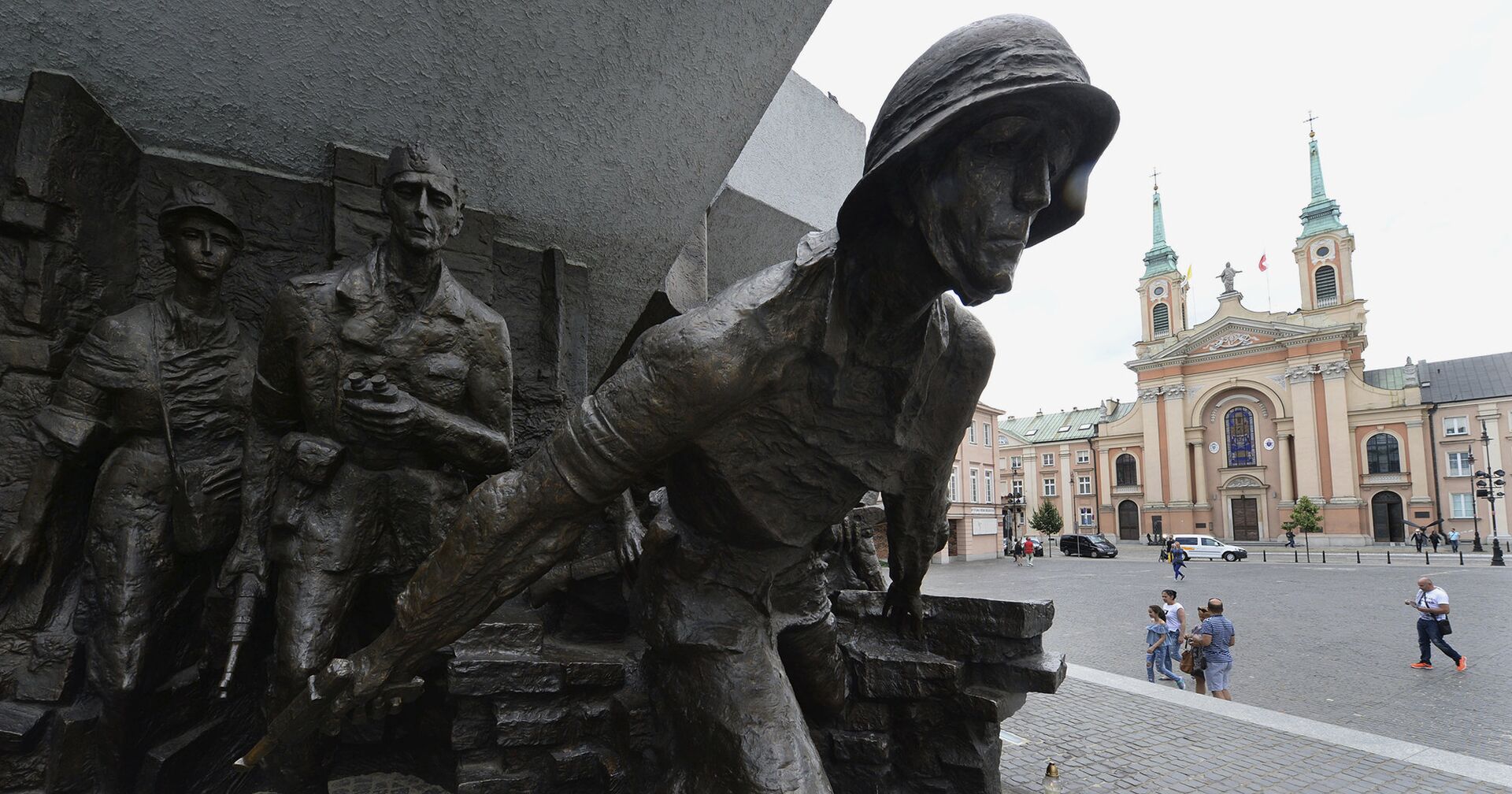 Памятник героям Варшавского восстания 1944 года в Варшаве - ИноСМИ, 1920, 12.05.2021