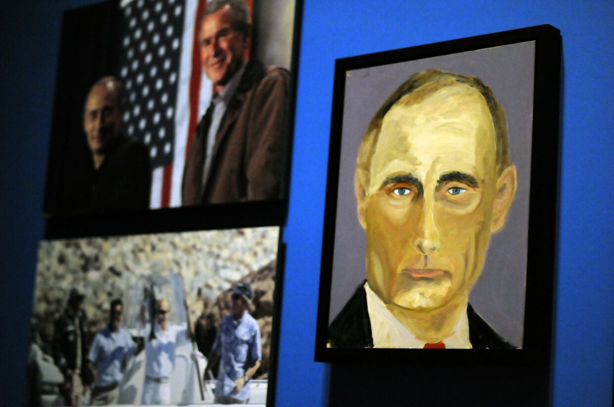 Портрет Президента России Владимира Путина
