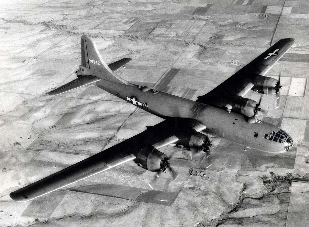 Американский бомбардировщик B-29 Суперкрепость