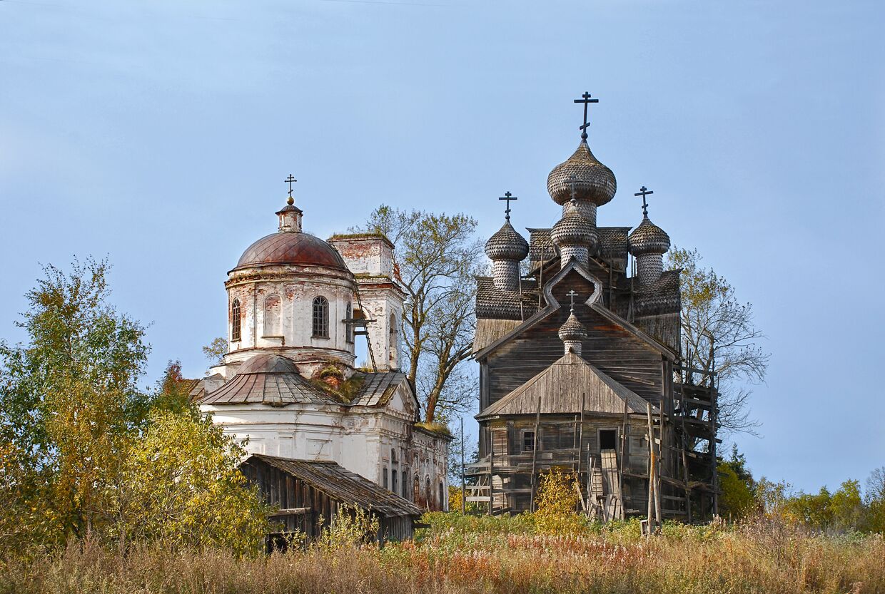Храмовый комплекс (Вологодская область, Вытегра, село Палтога)