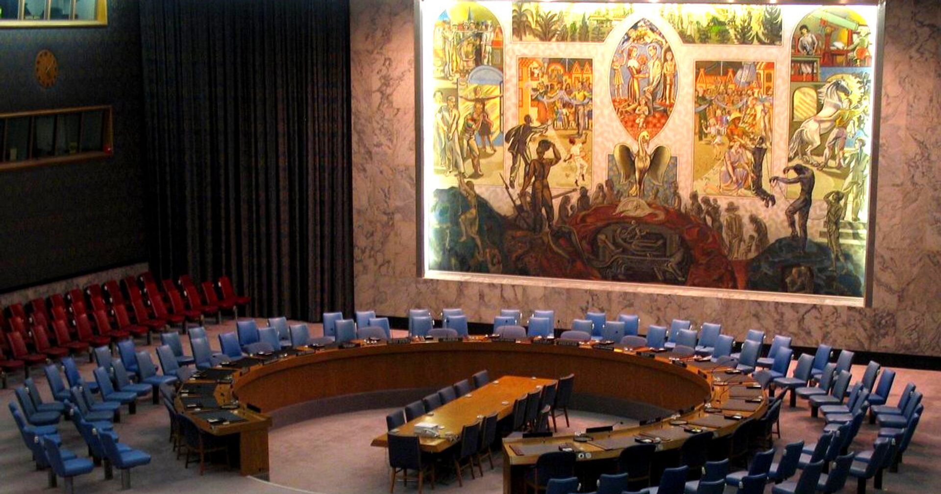 Зал Совета Безопасности Организации Объединенных Наций в Нью-Йорке, также известный как норвежский зал - ИноСМИ, 1920, 11.03.2021