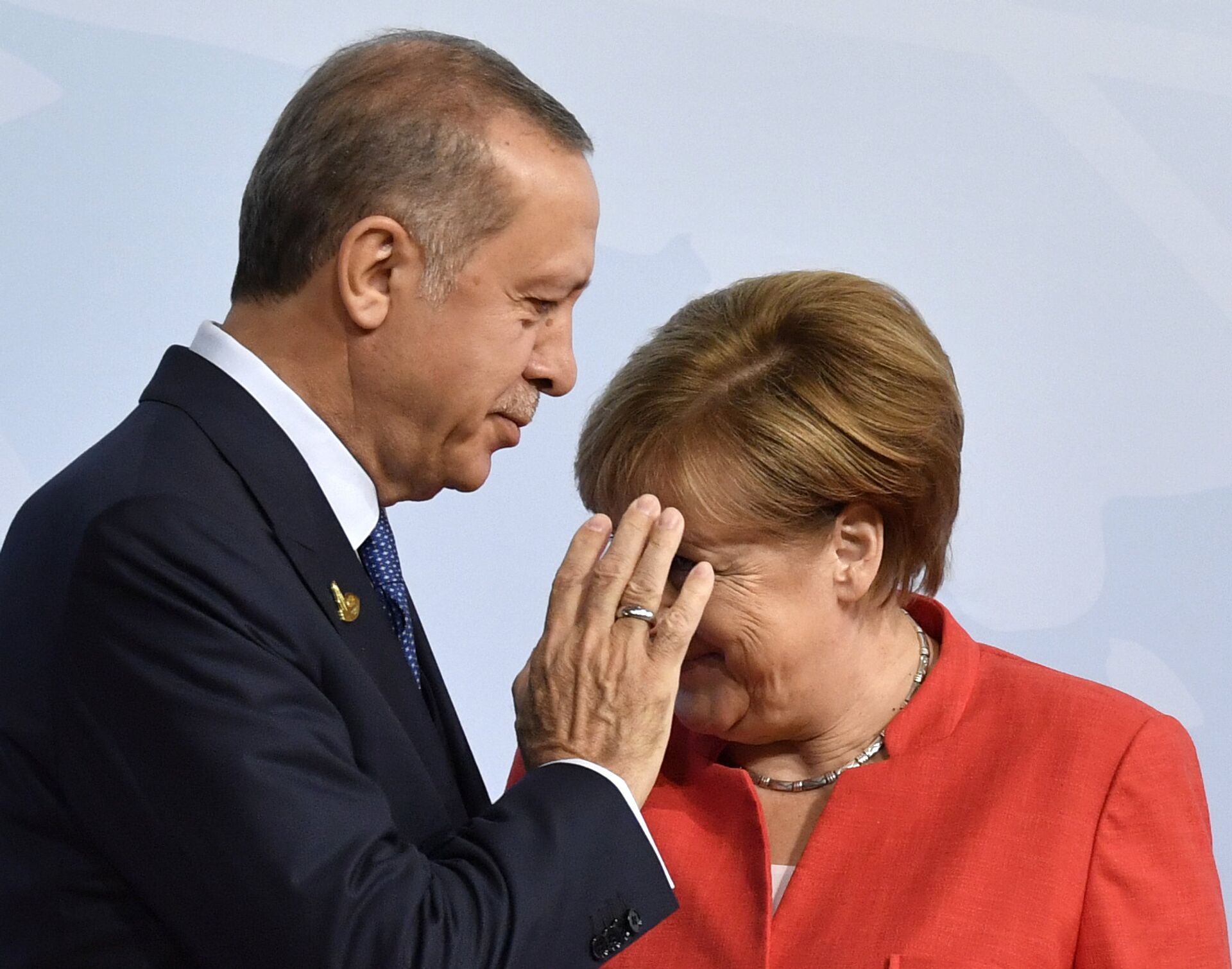 Канцлер Германии Ангела Меркель и президент Турции Реджеп Тайип Эрдоган - ИноСМИ, 1920, 21.10.2020