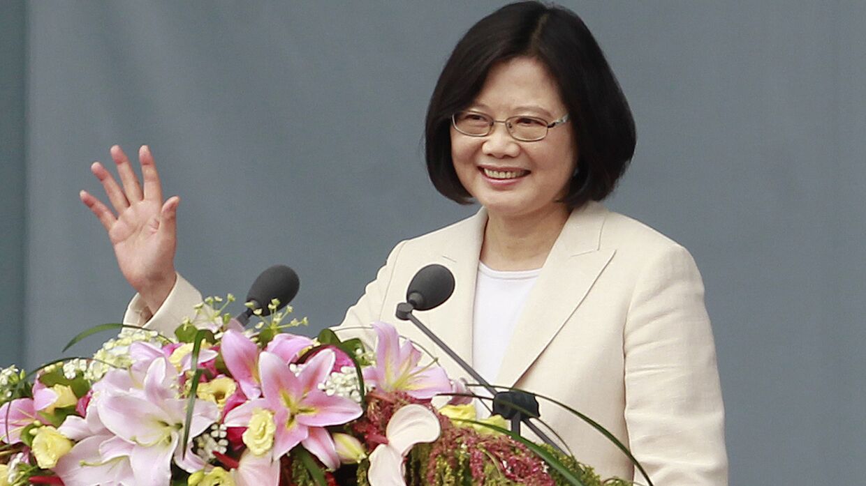 Глава администрации Тайваня Цай Инвэнь 