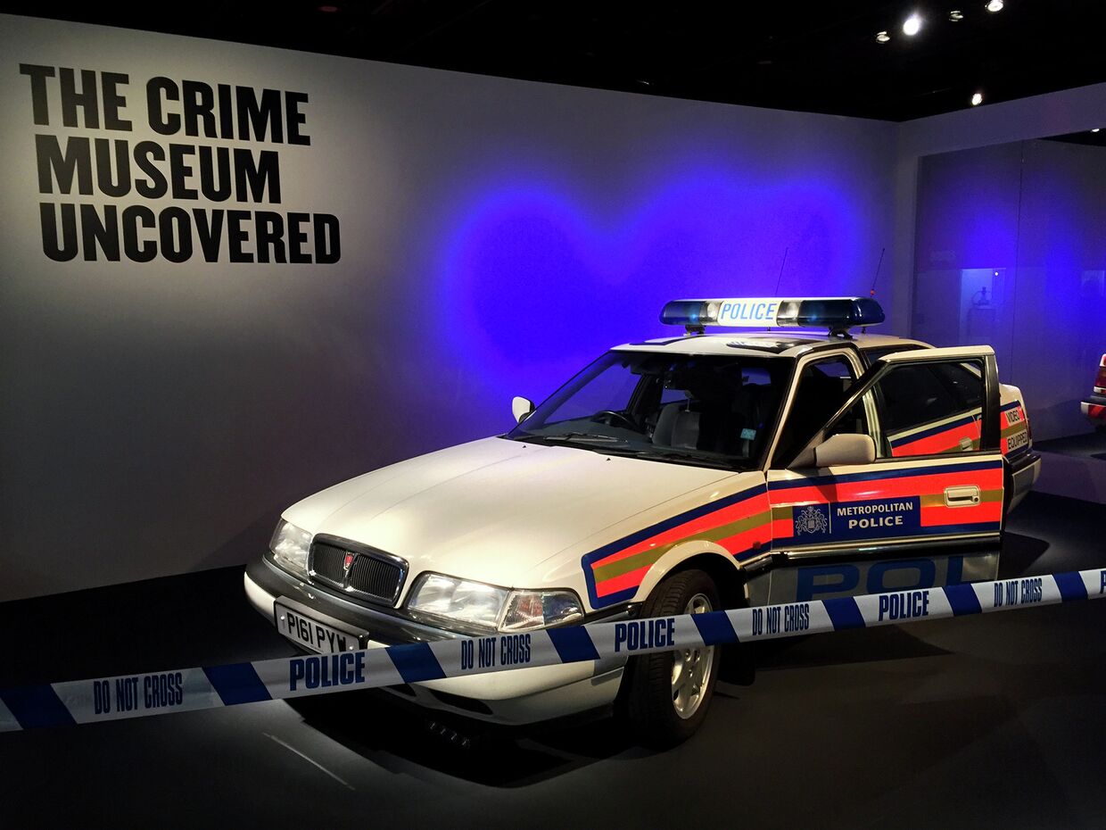Выставка Музей преступности открыт в Лондоне