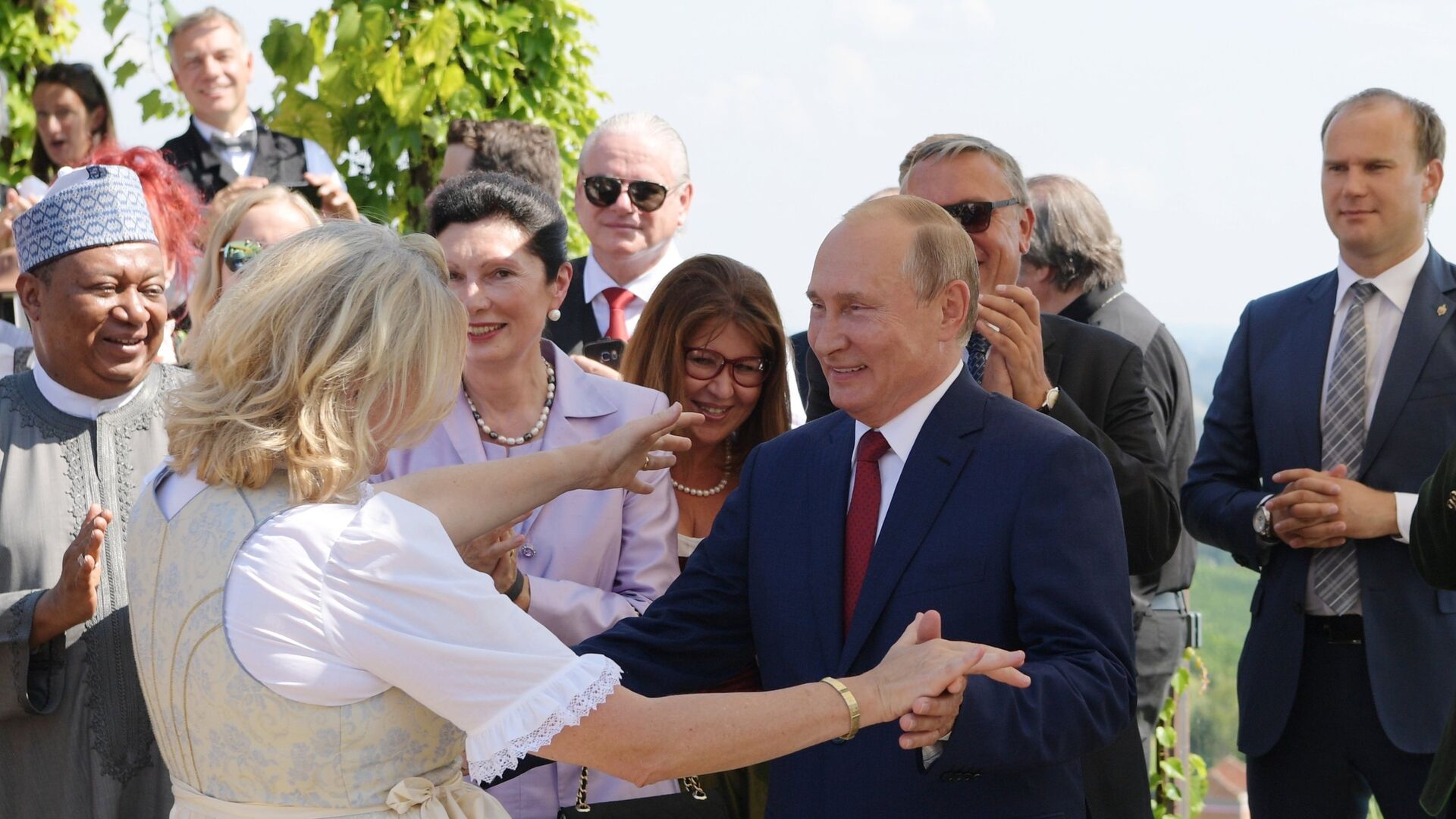 Президент РФ В. Путин посетил Австрию - ИноСМИ, 1920, 29.08.2018