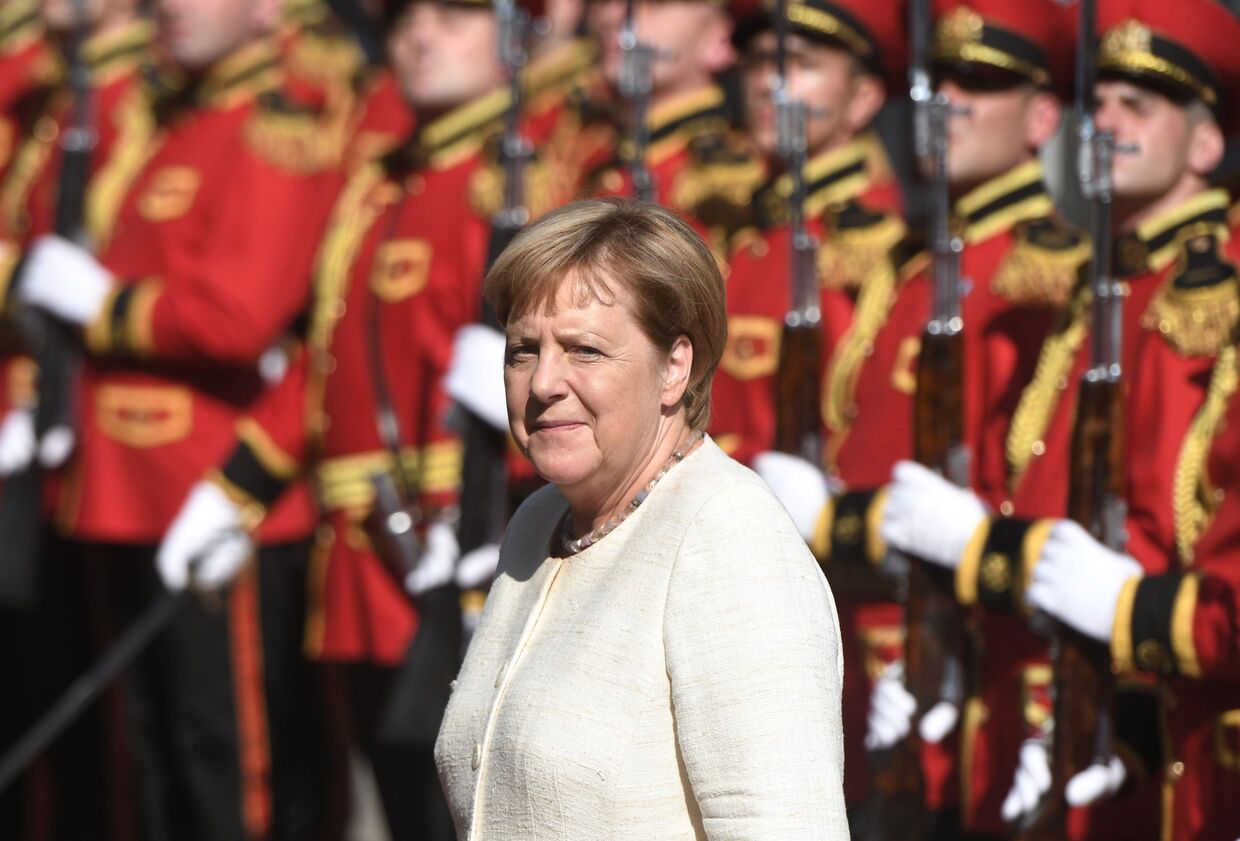 Канцлер Германии Ангела Меркель в Тбилиси