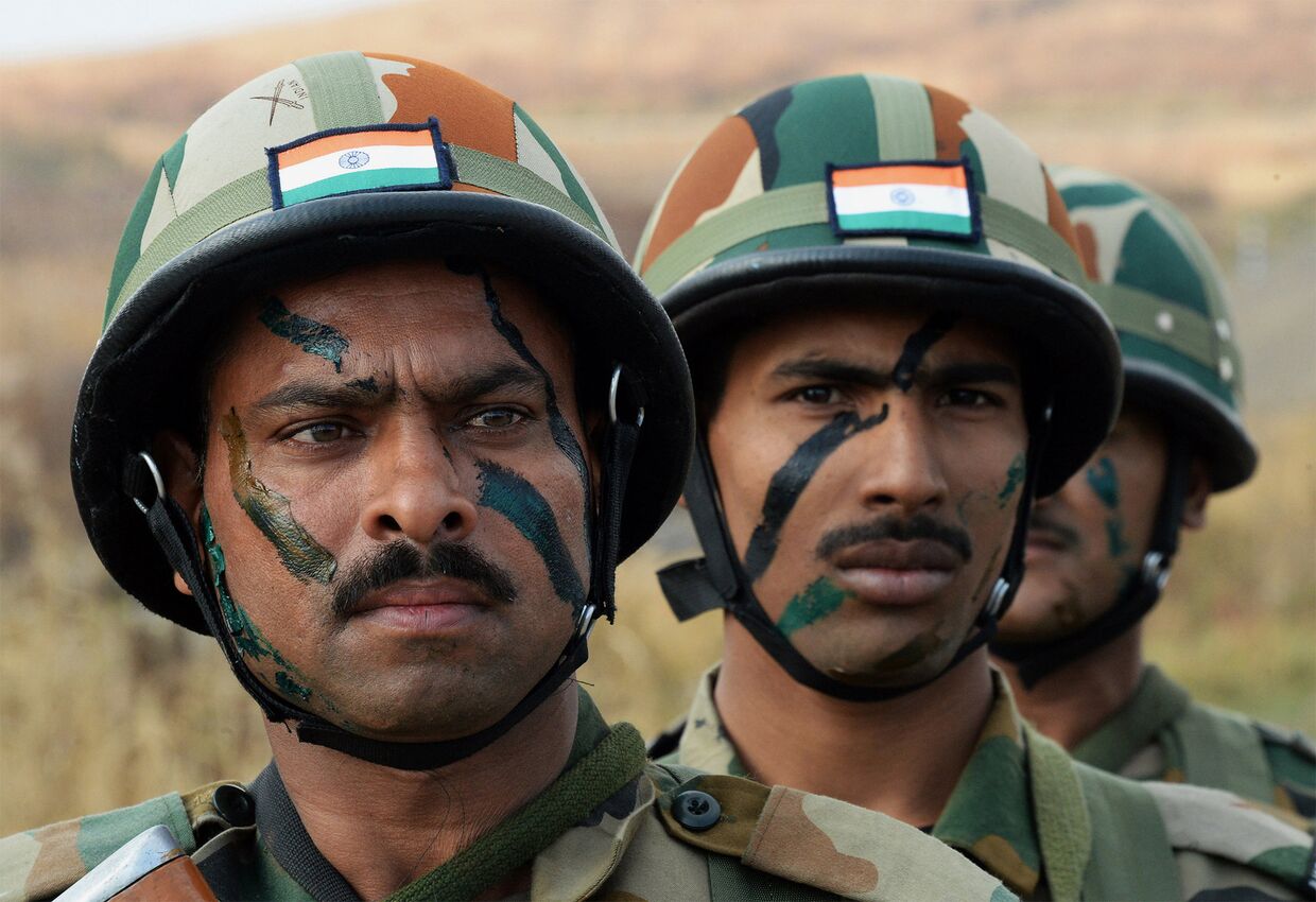 Военнослужащие специального подразделения Вооруженных Сил Индии