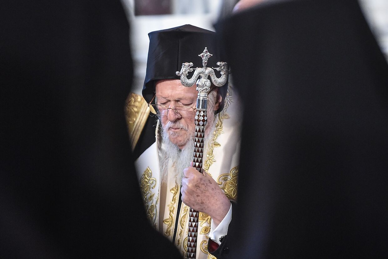 Вселенский Патриарх Варфоломей в Стамбуле