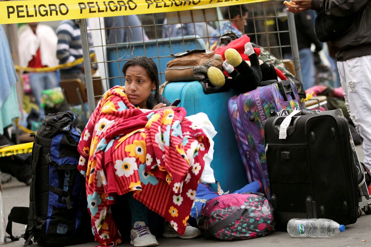 Мигранты из Венесуэлы