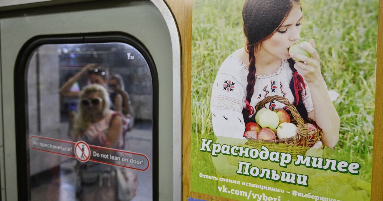 Плакат Краснодар милее Польши группы социальной сети ВКонтакте Выбери русское