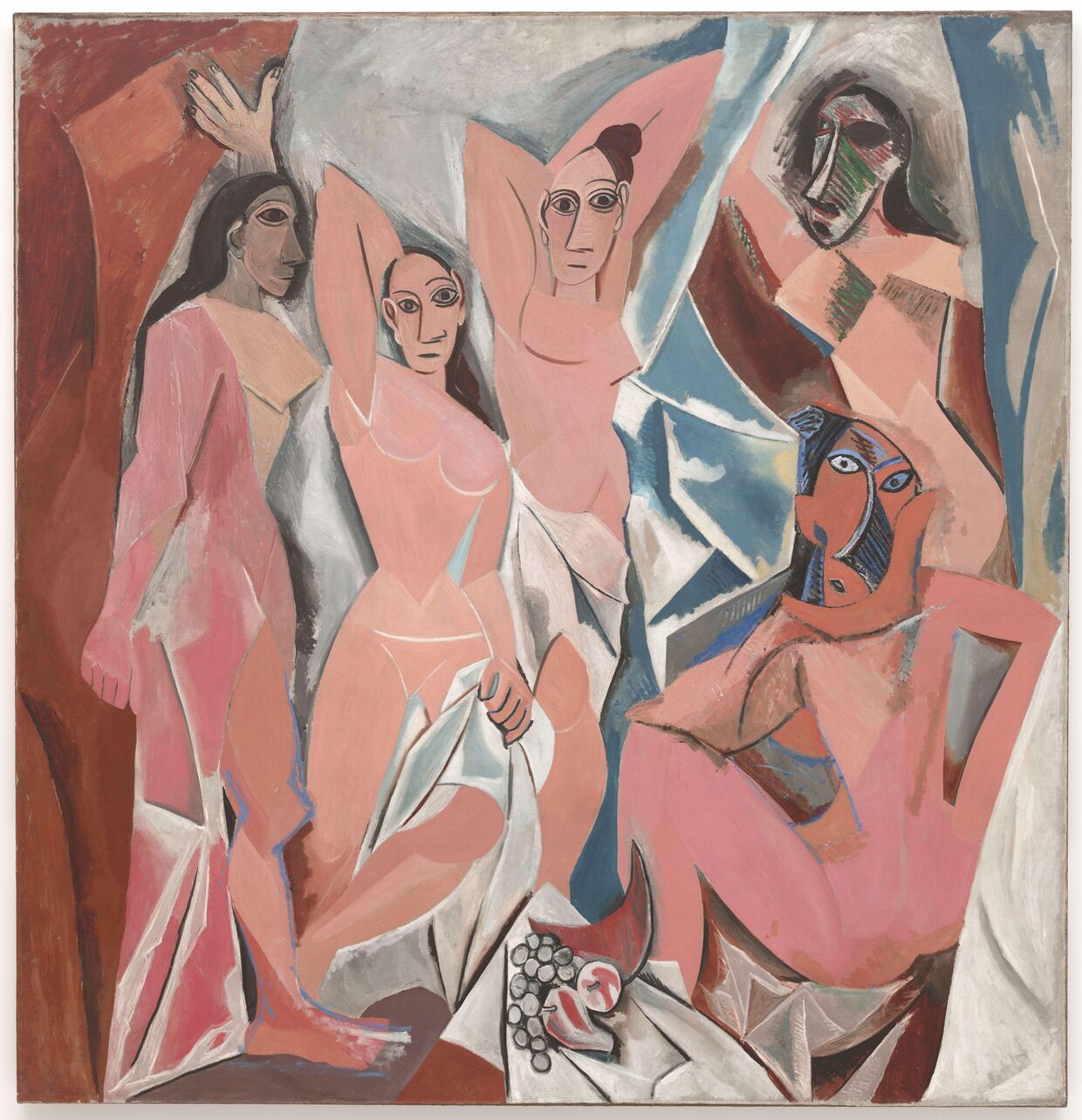 Картина Пабло Пикассо «Авиньонские девицы», изображающая проституток в Барселоне