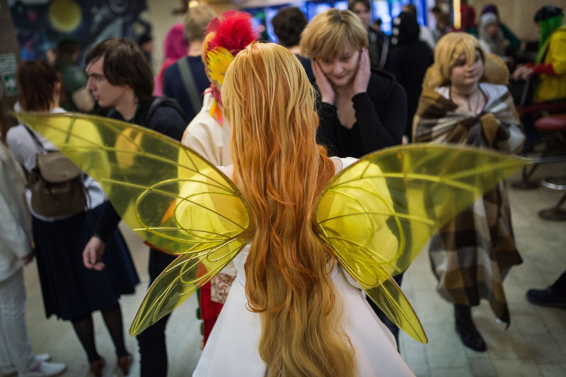 Участники аниме-фестиваля AniMatrix во Дворце культуры и техники МАИ в Москве - ИноСМИ, 1920, 22.04.2026