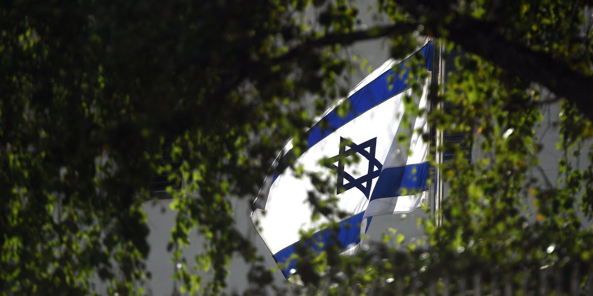 Флаг на здании посольства Израиля в Москве - ИноСМИ, 1920, 15.06.2023