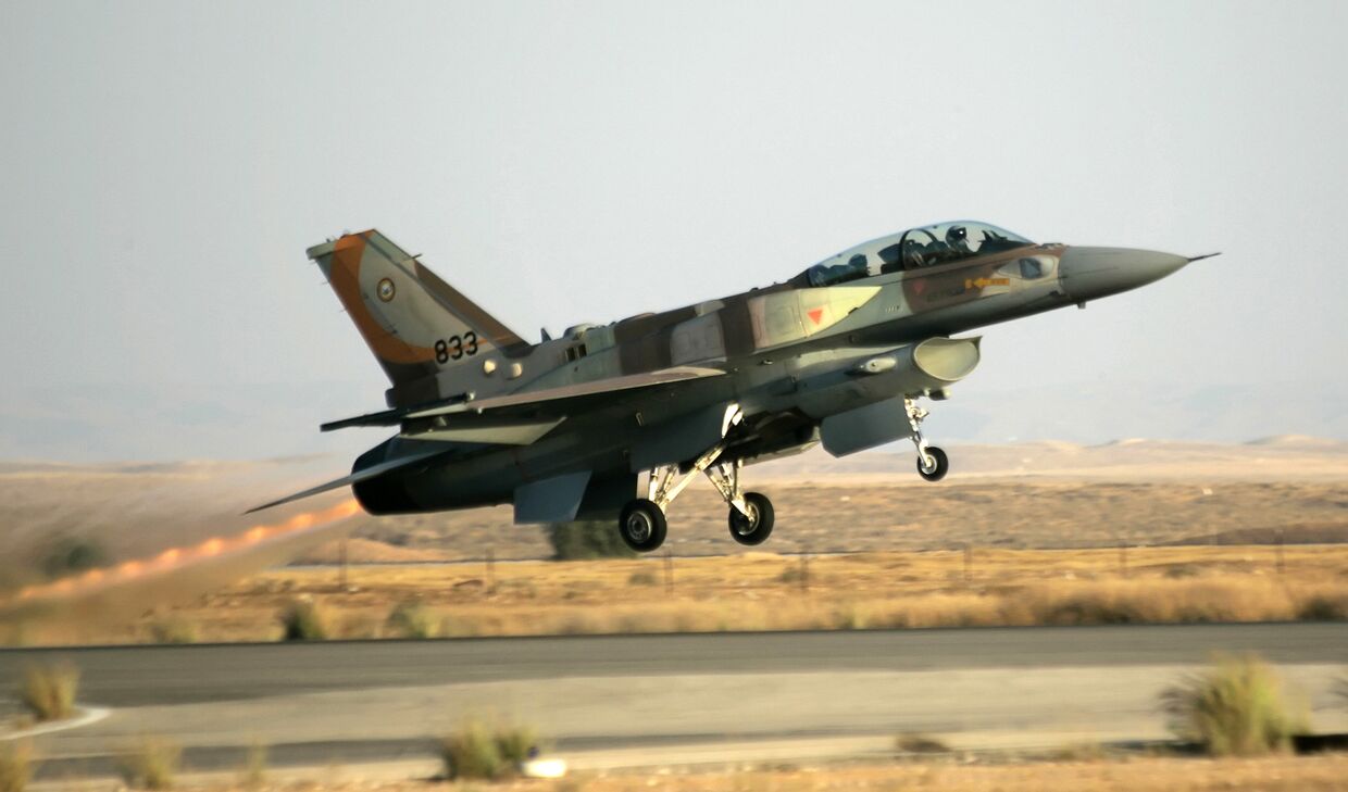 Израильский истребитель F-16