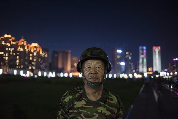 Город Далянь в Китае